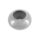 Cierre de Acero Inoxidable 304 Rondel con Caucho 6x3mm (Ø1.5mm)