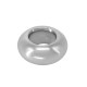 Rondel de Metal Latón con Caucho 7x3mm (Ø2mm)