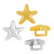 Pasador de Metal Zamak Estrella de Mar 13mm (Ø5x2.2mm)