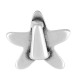 Pasador de Metal Zamak Estrella de Mar 13mm (Ø5x2.2mm)