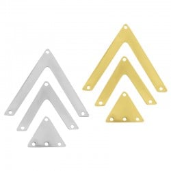 Conector de Acero Inoxidable 304 Triángulo 40x34mm+30x25mm+20x16mm(3uds/set)