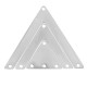 Conector de Acero Inoxidable 304 Triángulo 40x34mm+30x25mm+20x16mm(3uds/set)