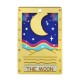 Colgante de Metacrilato Chapa Rectangular  “THE MOON” 29x45mm