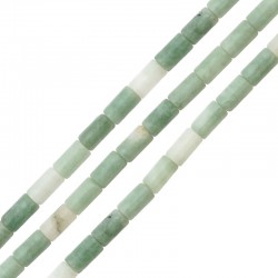 Tubo de Piedra Semipreciosa Jade 3x6mm (63uds)