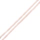 Tubo de Piedra Semipreciosa Cuarzo Rosa 3x6mm (63uds)