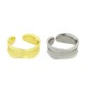 Anillo de Metal Laton Ajustable 21mm