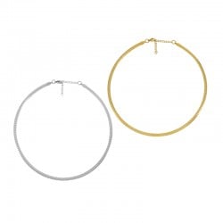 Collar de Acero Inoxidable 304 con Cierre 4mm 40cm+5cm