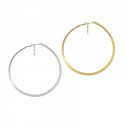Collar de Acero Inoxidable 304 con Cierre 8mm 40cm+5cm