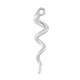 Colgante de Metal Laton Espiral 8x42mm