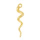 Colgante de Metal Laton Espiral 8x42mm