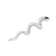 Colgante de Metal Laton Espiral 8x42mm