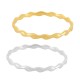 Brazalete de Metal Zamak con Olas 68x6mm