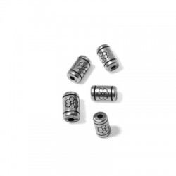 Entrepieza de Metal Zamak Tubo 5.3x3mm (Ø 0.9mm)