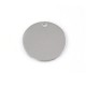 Colgante de Metal Latón Chapa Redonda 20mm (Ø1.9mm)