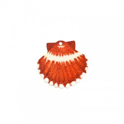 Colgante de Metacrilato Concha 35x33mm