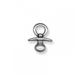 Colgante de Metal Zamak Chupete 17x20mm