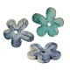 Colgante de Cerámica Esmaltada Flor 48mm (Ø 4.5mm)
