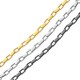 Cadena de Acero Rectangular 4x6.7mm