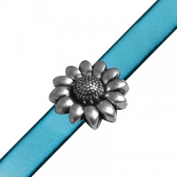 Cierre Magnético de Metal Zamak Flor 20mm (Ø10.2x2.2mm)