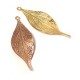 Colgante de Metal Zamak Hoja 16x44mm