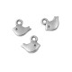 Colgante de Metal Zamak Pajarito 8x5mm