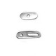 Cierre Aro Barrita de Metal Zamak 6,4x22mm y 5,4x13mm (Ø 1,8mm)