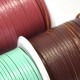 Cordón de Cuero Reciclado 2mm (~5mtrs/rollo)