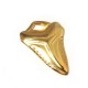 Colgante de Metal Zamak Diente Tiburón 23x32mm