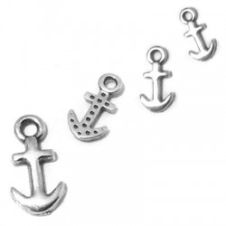 Colgante de Metal Zamak Ancla 6x9mm