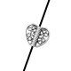Pasador de Metal Zamak Corazón 16x14mm (Ø1.7mm)
