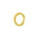 Anilla Iregular de Metal Zamak 15x20mm