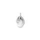 Colgante de Metal Zamak Gota Ovalada Irregular 14x18mm