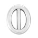Pasador de Metal Zamak Oval 11x14mm