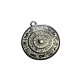 Colgante de Metal Zamak Disco Zodiaco 30mm
