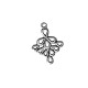 Colgante de Metal Zamak Conector Flor 17x20mm