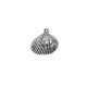 Colgante de Metal Zamak Concha 19x16mm
