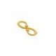 Conector de Metal Zamak Infinito 20x8mm