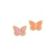 Entrepieza de Metal Zamak Mariposa Esmaltada 9x6,9mm (Ø1.3mm)