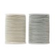 Hilo de Naylon Retorcido Encerado 0.8mm (55mtr/rollo)
