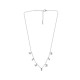 Collar de Acero Inoxidable 304 con Strass Blanco 40cm