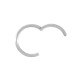 Aro con Bisagra de Acero Inoxidable 316L 12x1.2mm
