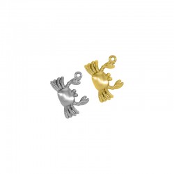 Colgante de Acero Inoxidable 304 Cangrejo 18x12/3mm