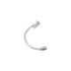 Media Pulsera de Metal Zamak Ancla 54x4mm (Ø 4.8x8mm)