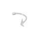 Media Pulsera de Metal Zamak Ancla 54x4mm (Ø 4.8x8mm)