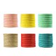 Cordón Poliestérico y Saten 3mm(~10mtr/rollo)