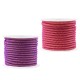 Cordón Poliestérico y Saten 3mm(~10mtr/rollo)