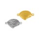 Conector de Metal Zamak Concha 14x20mm