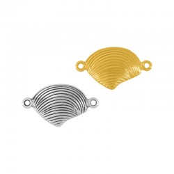 Conector de Metal Zamak Concha 14x20mm