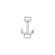 Conector de Metal Zamak Ancla 16x18mm (Ø4.6mm)