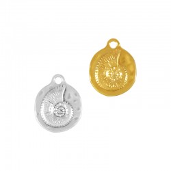 Colgante de Metal Zamak Caracola 19x20mm